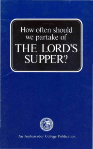 How Often Should We Partake of the Lord's Supper