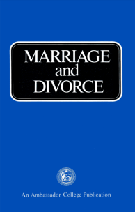 Marriage and Divorce