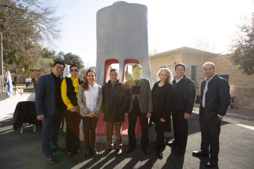 With Jerusalem Foundation Staff