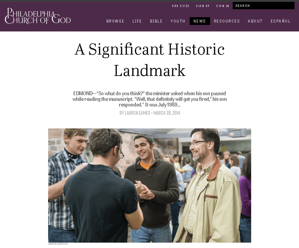 Robbers Cave PCG Landmark